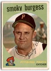 1959 Topps Smoky Burgess #432 Pirates