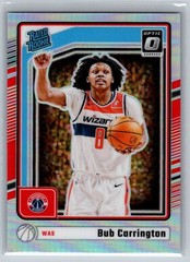 2024-25 Donruss Optic Bub Carrington Rookie Holo #273 Washington Wizards