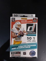 Donruss Football Panini 2021 NFL Trading Cards Hanger Box 50 Cards