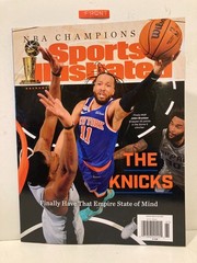 SPORTS ILLUSTRATED 2026 NEW YORK KNICKS NBA CHAMPS COMMEMORATIVE ISSUE – NEW