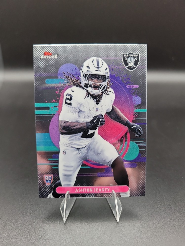 2025 Topps Finest “Uncommon” #108 Ashton Jeanty (RC)
