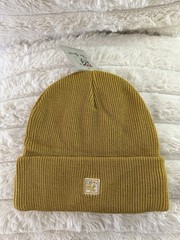 Wyoming Cowboys Beanie Toque Adult One Size Yellow Knit NCAA New The Game