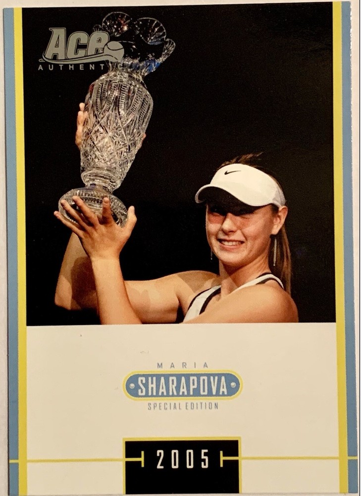 2005 ACE JAPAN MARIA SHARAPOVA #MS-46 ROOKIE RC SPECIAL HOLIDAY EDITION