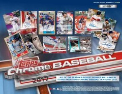 2017 Topps Chrome & Update Chrome Base Singles, Parallels & Inserts