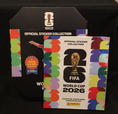 100% COMPLETE! PANINI FIFA WORLD CUP 2026 STICKER HARD COVER w BOX US VERSION