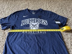 NEW Nike Butler Bulldogs Basketball Short Sleeve T-Shirt Blue Navy Dri Fit