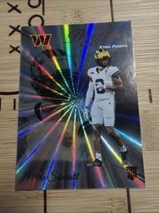 2024 Panini Prestige – Rookies Mike Sainristil #337 Xtra Points Sunburst (RC)