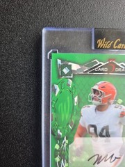 Mason Graham 4/5 Matte Green Auto – Cleveland Browns Rookie – Defensive Lineman