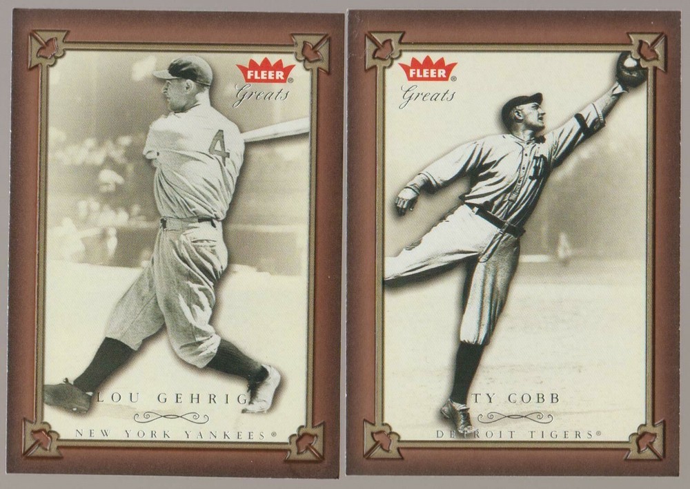 2004 FLEER GREATS OF THE GAME BASEBALL YOU PICK #1 – #145 ** FREE SHIPPING **