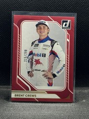 2026 Donruss Racing NASCAR Brent Crews Red /299 #1
