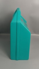 Pro-Index System Sports/TCG Card Storage Box Carrying Case TEAL Pokemon/MTG Card