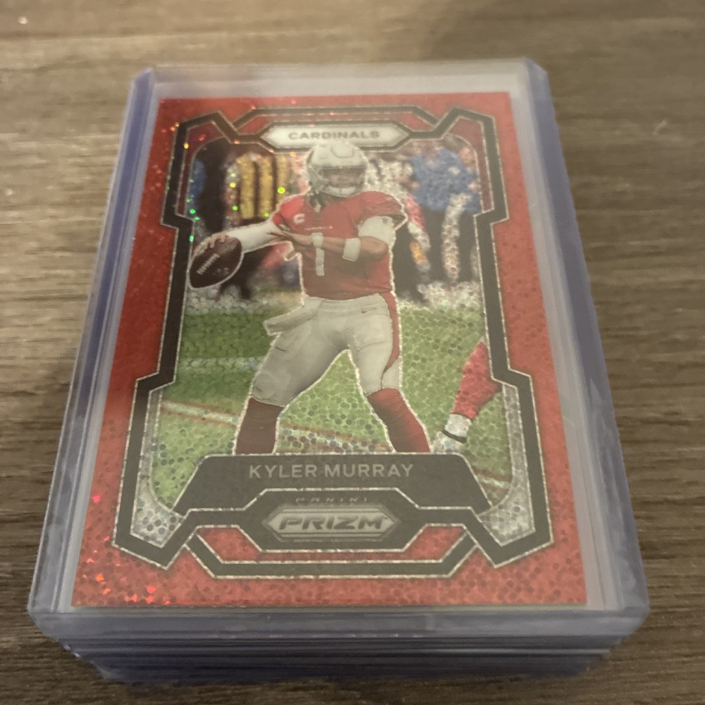Kyler Murray 2023 Panini Prizm Red Sparkle #1 – Arizona Cardinals