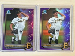 2022 Bowman Chrome Draft Purple Refractor /250 Hunter Barco #BDC-103 Pirates QTY