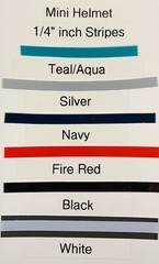 MINI HELMET STRIPE – 1/4″ INCHES WIDE