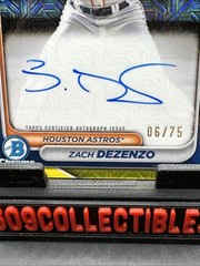 2024 Bowman Chrome – Mega Box Chrome Prospect Mojo Autographs Zach Dezenzo…