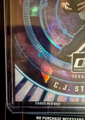 2024 Donruss Football C.J. Stroud Galaxy of Stars Cubic SN # 34/50 # GOS-CST