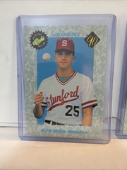 MIKE MUSSINA 1990 CLASSIC RC AUTOGRAPH SP 722/1990 BALTIMORE ORIOLES