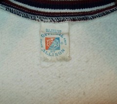 Vtg 1964 Dizzy Dean Little League Baseball Jacket Sweatshirt New York WF Scarce