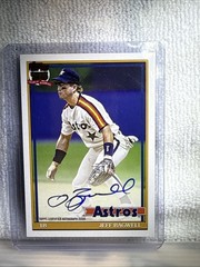 Topps 2026 Series 1 Jeff Bagwell On Card Autograph 75th Ann 91A-JB Houst Astros