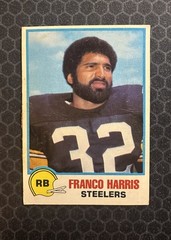 🏈 1978 Topps Holsum Bread #26 – Franco Harris – Pittsburgh Steelers – POOR 🏈
