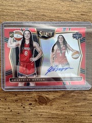 Georgia Amoore 2025 Panini Select Courtside Signatures /99 Rookie Auto