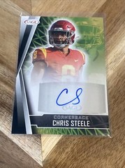2022 Sage High Series Football Base Auto #A-CS3 Chris Steele – USC