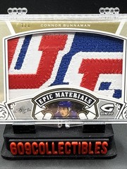 2016 Leaf Genesis Epic Materials Silver 1/1 Connor Bunnaman #EMP-13 Patch NYR