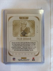 2025 Panini Phoenix – Contours Tyler Shough #23 Blue /199 (RC) Saints – MINT