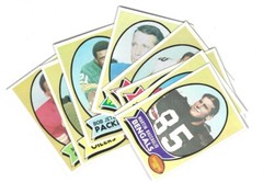 1970 TOPPS FOOTBALL CARD SINGLES *** 75¢ EACH w/DISCOUNT ***$2.50 MINIMUM***