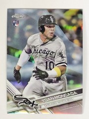 2017 Topps Chrome Refractor Yoan Moncada #75 Rookie RC