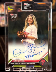 2023 Topps Now DANIELLE FISHEL auto /99 Topanga Boy Meets World #931A Phillies