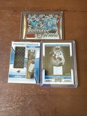 Cam Newton 14 Score Silver /20: 16 Clear Vision Fabric/65 -Jersey- 17 Playoff/49