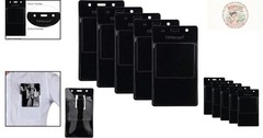 Clear Lanyard-Compatible Pocket Protectors – Protect Shirts and More, 5 Count