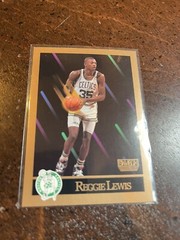 1990-91 Skybox – #18 Reggie Lewis