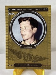 2007 Topps John F. Kennedy Distinguished Service U.S. Navy Hero WWII Insert