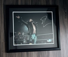 Seth Rollins WWE Authentic Autographed Framed Poster 24” – 32” Photo