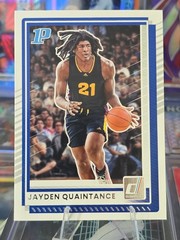 2025-26 Panini Donruss Basketball Panini Premier Jayden Quaintance #72