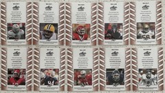 2013 Leaf Draft-Authentic Signatures Multiple Players (AU, RC) Lot (8)