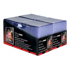 Ultra PRO 3″ x 4″ Clear Regular Toploaders and Soft Sleeves Bundle (200ct)