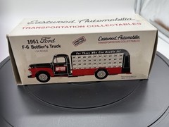 VRHTF RARE VTG FIRST GEAR NITRO COLA DIE CAST 1951 FORD F-6 BOTTLE TRUCK 1:34