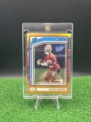 2024 Panini Donruss Optic – Rated Rookie Jacob Cowing #236 Gold Prizm #07/25