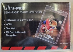 Ultra PRO Semi Rigid 1/2 inch Card Sleeves – 200 Count (11501)