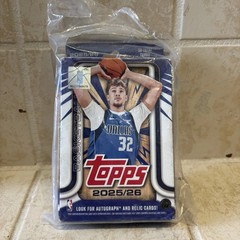2025-26 TOPPS NBA BASKETBALL BOX 59 CARDS HANGER BOX READ