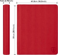 16 Pocket Toploader Binder,Holds 640 3”X4” Toploader Hard Cases,Sleeves Card Col