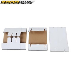 2pcs 3000 Count Super Shoe Cardboard Standard Trading/Gaming Card Storage Boxes