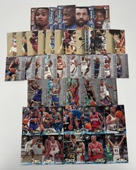 1995-96 Mixed Lot of 41 Basketball Cards Topps Stadium Club, Score Board, Fleer