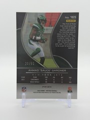 2022 Panini Spectra – Rookies Ahmad Gardner #165 Interstellar Prizm /60 (RC)