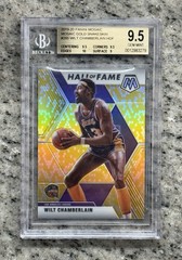 2019-20 Mosaic WILT CHAMBERLAIN GOLD SNAKESKIN /8 ~BGS 9.5 Gem Mint~ Lakers POP1