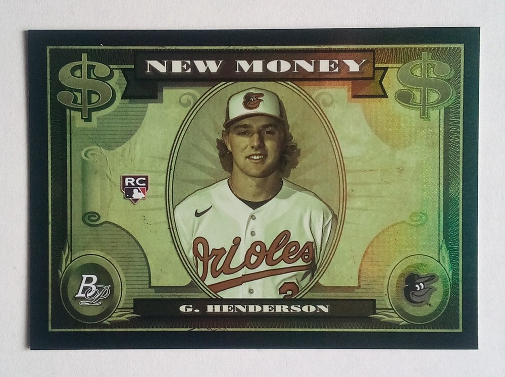 2023 Bowman Platinum Baseball YOU PICK Rookie Insert New Money Gunnar Mint