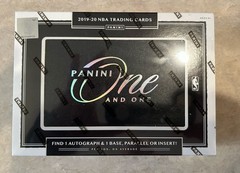 2019-20 Panini One And One Basketball Hobby Box